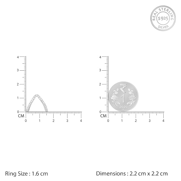 GIVA 925 Silver Vanki Rings & Girls |Stylish Classy Rings