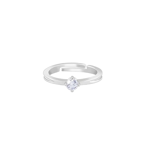 GIVA 925 Silver Zircon Love Ring | Gifts  & Girls