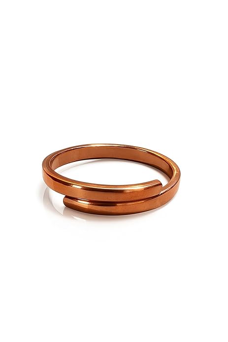 100% Pure Copper Adjustable Free Size Finger Ring Tamba Challa Fashion Jewellery For Men And  heal damage skin