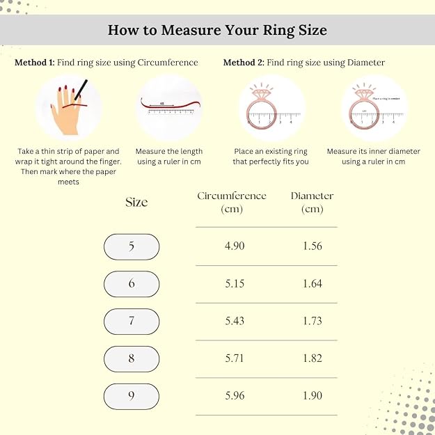 Aaishwarya 18K Gold Plated Waterproof Anti-Tarnish V-Shaped Zircon Ring  | Size: 6/7/8 | Fashionable, Dainty & Minimal Jewelry | Elegant Gift for Girls & Her
